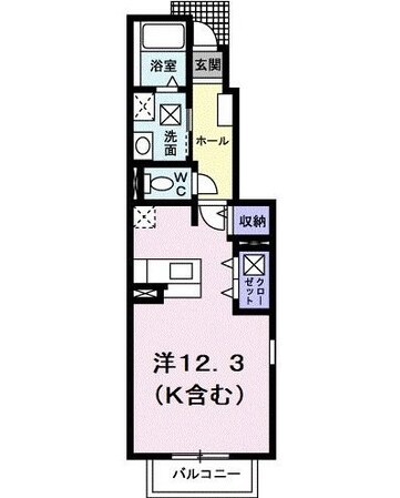 一葉松ＰＨＡＳＥ・３の物件間取画像